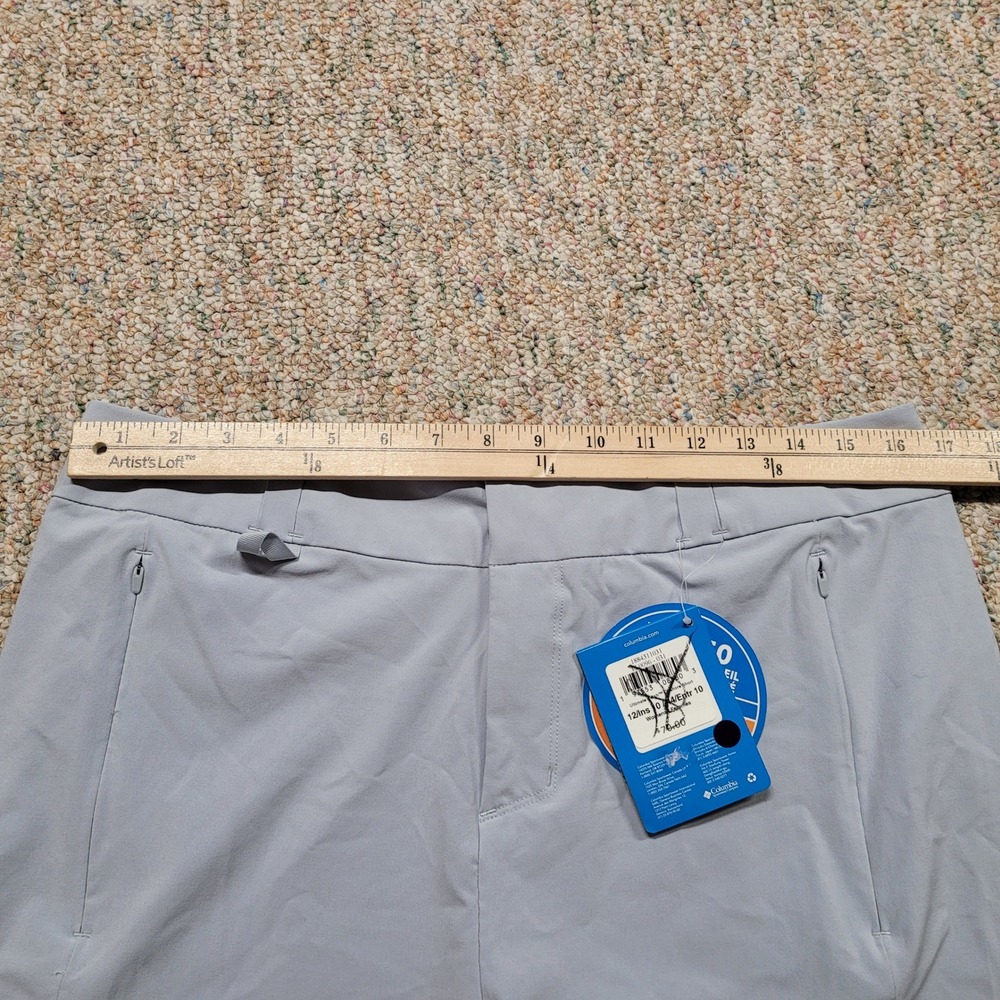 Columbia PFG Ultimate Catch Offshore Shorts Womens 12 Fishing Outdoor Blue UPF - Picture 2 of 11